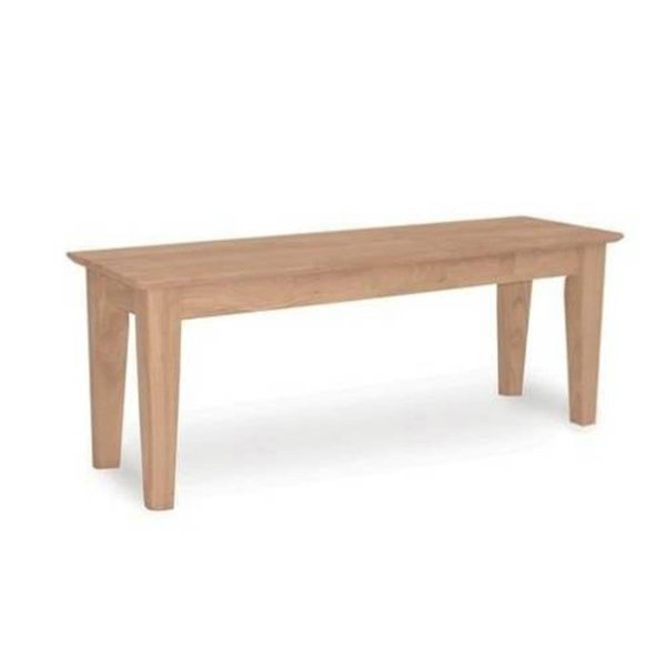 International Concepts Shaker Style Bench BE-47S